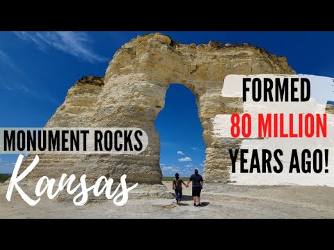 Monument Rocks aka Chalk Pyramids | Gove County, Kansas | Exploring Kansas