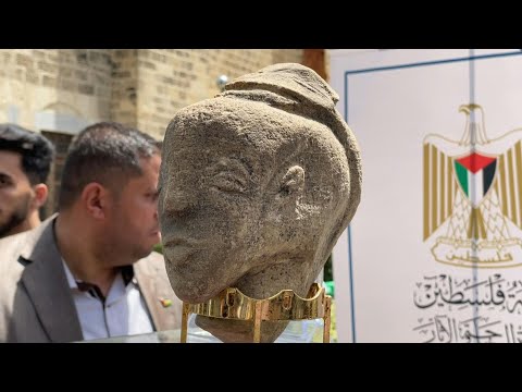 4,500-year-old goddess head statuette found in Gaza | AFP