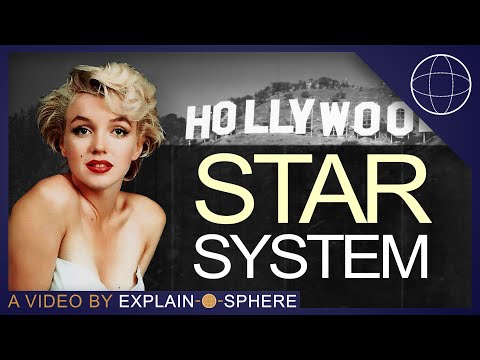Hollywood Studio System and Star System in film history: actors then and now