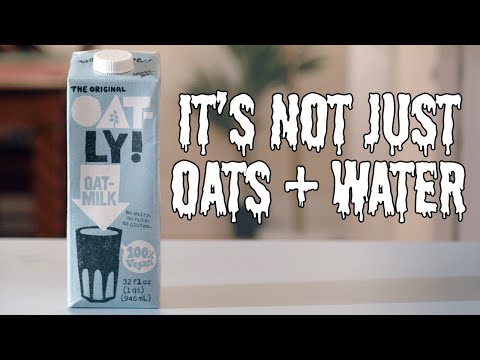 Oat milk is a lie...
