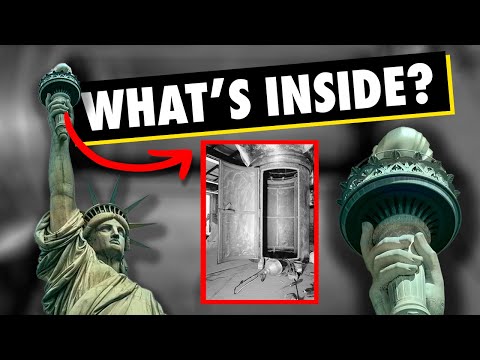 What&#039;s inside the torch of the Statue of Liberty?