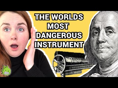 Benjamin Franklin invented the worlds most dangerous musical instrument