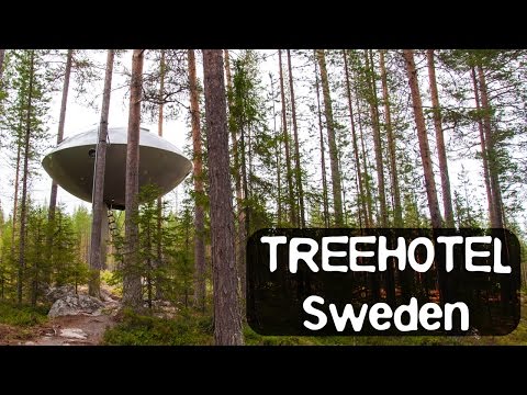 Treehotel Sweden - The famous Mirror Cube, the UFO and more!