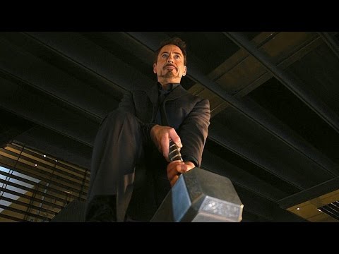 Avengers: Age of Ultron - Lifting Thor&#039;s Hammer - Movie CLIP HD