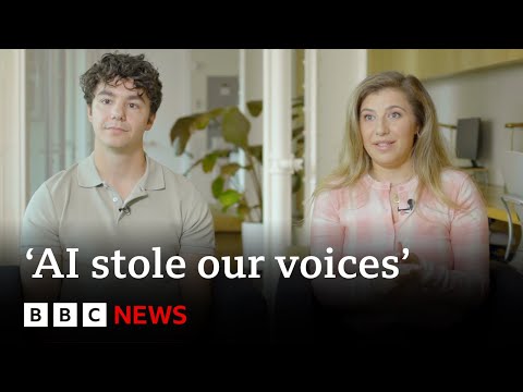 Voice artists sue tech company for &#039;stealing their voices&#039; | BBC News