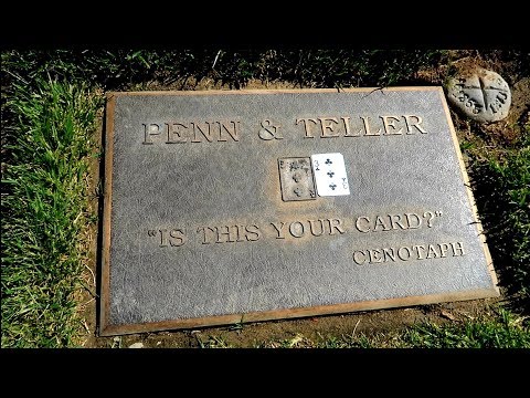 PENN &amp; TELLER Magic Grave in Los Angeles