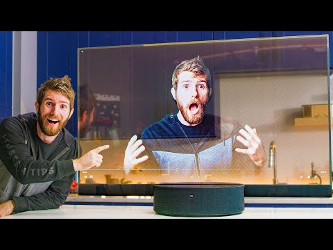 I bought a TRANSPARENT TV for $7000 :*(