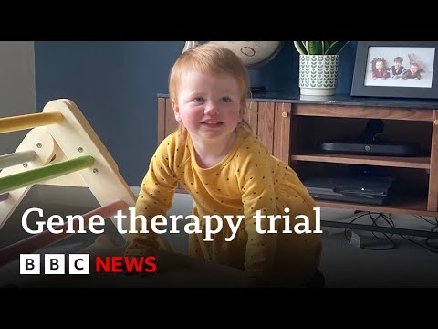 Pioneering gene therapy restores deaf toddler&#039;s hearing | BBC News