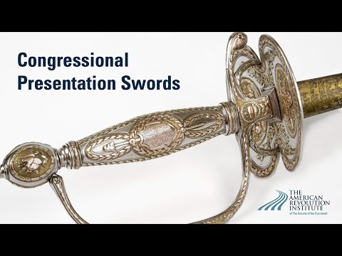 Two Congressional Presentation Swords