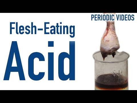 Flesh-Eating Hydrofluoric Acid - Periodic Table of Videos
