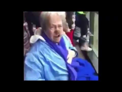 Monkey throws poop at grandma! Hilarious video!