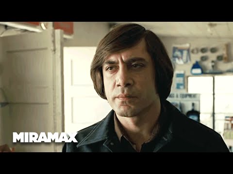 No Country for Old Men | &#039;Coin Toss&#039; (HD) - Javier Bardem | MIRAMAX