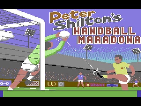 Peter Shilton&#039;s Handball Maradona Review for the Commodore 64 by John Gage