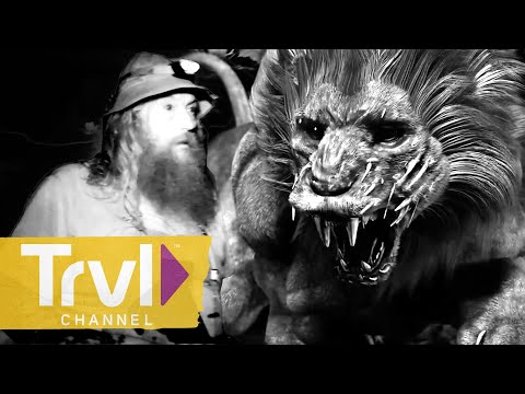 Fanged Creature Attacks AIMS Team | Mountain Monsters | Travel Channel