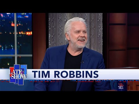 Tim Robbins Quizzes Stephen About &quot;The Shawshank Redemption,&quot; A Movie Stephen Has Never Seen