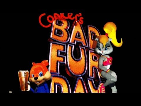CGR Undertow - CONKER&#039;S BAD FUR DAY review for Nintendo 64