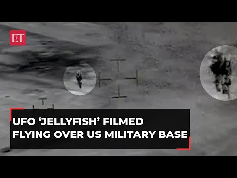 UFO caught on cam: Leaked video shows &#039;Jellyfish&#039; UAP allegedly flying over US military base in Iraq