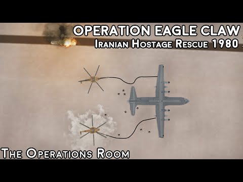 Operation Eagle Claw - US Special Forces Attempt Daring Iranian Hostage Rescue, 1980