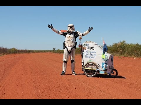 Storming Australia for Monash Children&#039;s Hospital - Scott&#039;s almost home!