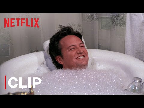 The One Where Chandler Tries A Bubble Bath | Friends | Netflix India