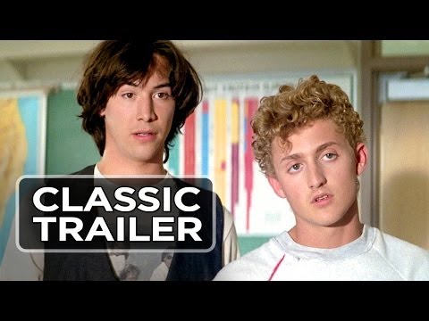 Bill &amp; Ted&#039;s Excellent Adventure Official Trailer #1 - Keanu Reeves Movie (1989) HD