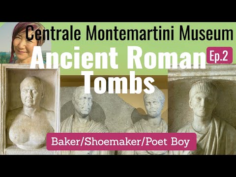 [PROGUIDE]Ancient Roman Tombs -Baker, Shoemaker, Poet boy-Roman tombs talk!/Montemartini Museum ep.2