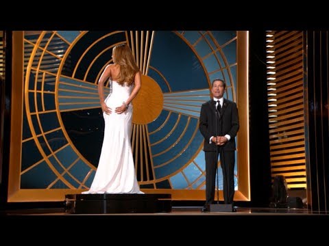 Sofia Vergara Gets Put on a Pedestal at Emmys 2014