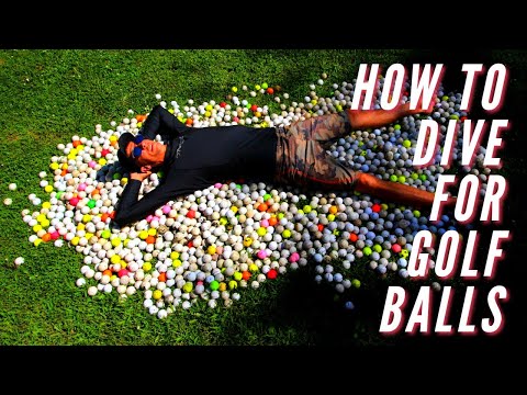So you want to be a GOLF BALL DIVER!!! (How to DIVE for GOLF BALLS)