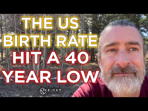 US Birth Rates Plummet To 40-Year Low || Peter Zeihan