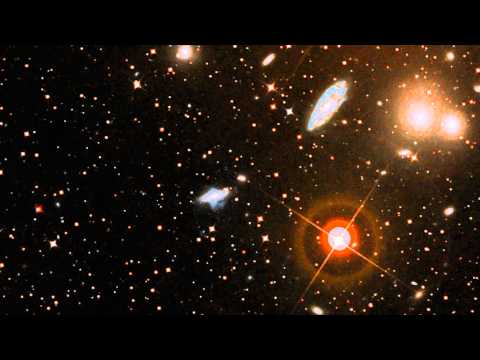 NGC 3314-A and NGC 3314-B in the Constellation Hydra