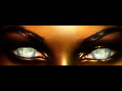 Cryptids and Monsters: The Moon-Eyed People of North Carolina, Cherokee race with big &quot;night&quot; eyes