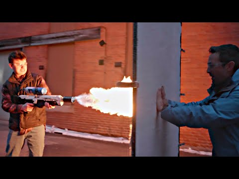 Flamethrower vs Aerogel