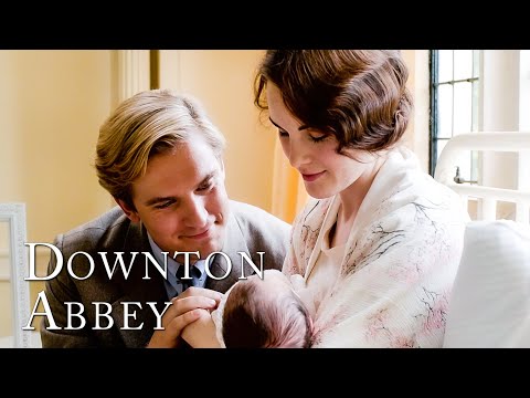 A Baby and Matthew Dead on the Road | Downton Abbey