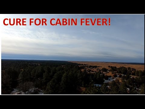 NEBRASKA NATIONAL FOREST IN HALSEY, NE. 2-25-21 CURE FOR CABIN FEVER!