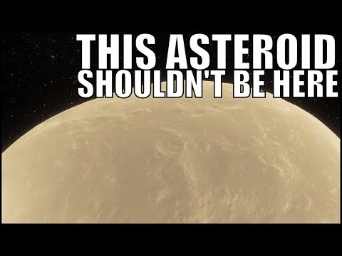 We Discovered a Very Unusual Asteroid Called (120216) 2004 EW95
