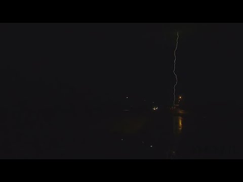 Lightning strikes the same place 11 times in Fort Bend County - May 9, 2019