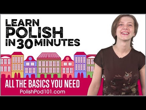Learn Polish in 30 Minutes - ALL the Basics You Need