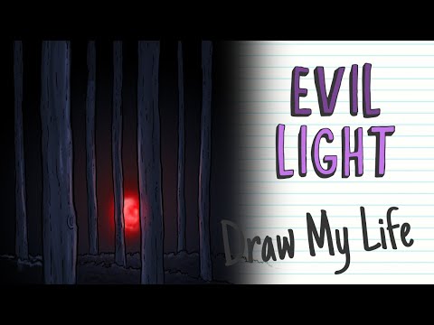 THE LEGEND OF THE EVIL LIGHT | Draw My Life