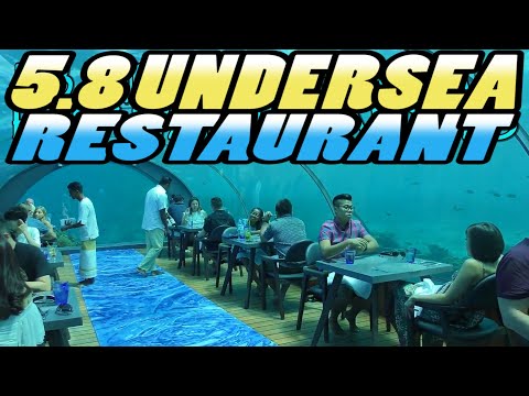 5.8 UNDERSEA RESTAURANT - Hurawalhi Island - Maldives (4K)