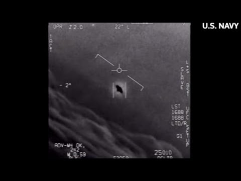 Watch the Pentagon&#039;s three declassified UFO videos taken by U.S. Navy pilots