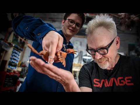 Adam Savage Meets Barnaby Dixon&#039;s Puppets!