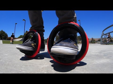 SELF-PROPELLED ORBITWHEEL SKATES?!