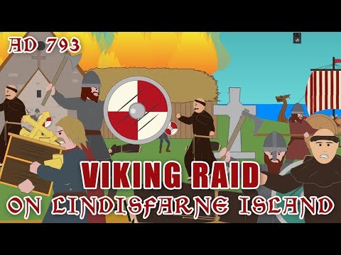 Viking Raid on Lindisfarne (AD793)