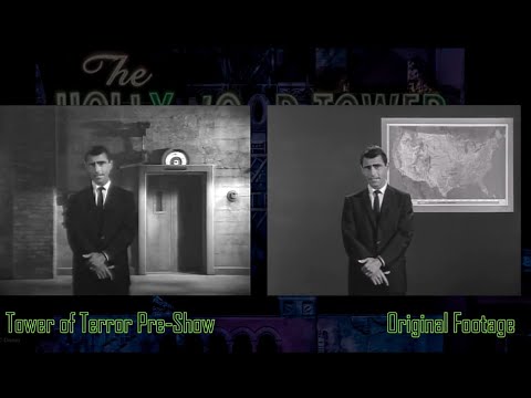 SOLVED! Where did the footage of Rod Serling from Tower of Terror come from?