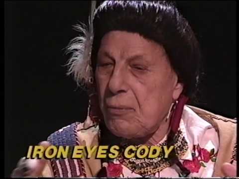 Iron Eyes Cody--Rare TV Interview