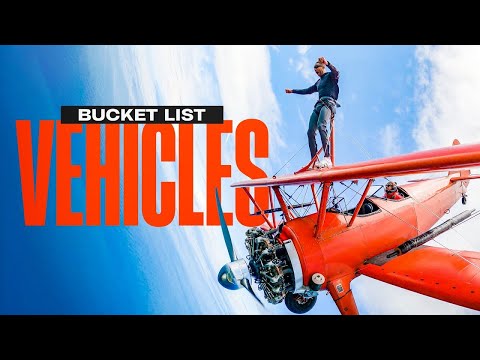 Top 5 Vehicles Bucket List