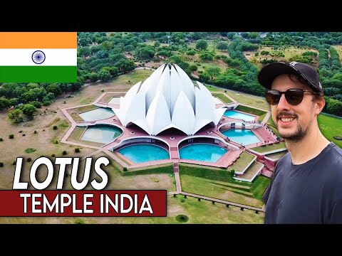 Sacred LOTUS Temple in India 🇮🇳 Delhi