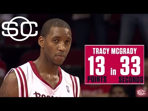 That time Tracy McGrady scored 13 points in 33 seconds | SportsCenter | ESPN Archives