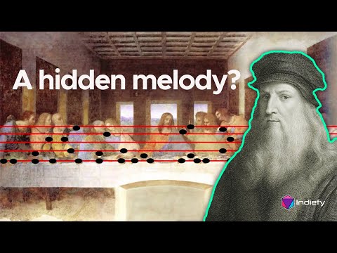 A HIDDEN MELODY IN THE PAINTING &quot;THE LAST SUPPER&quot;?