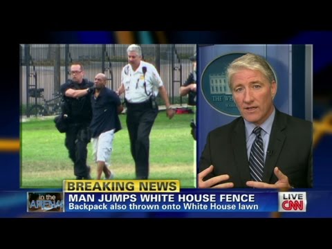CNN: White House fence jumper arrested on air